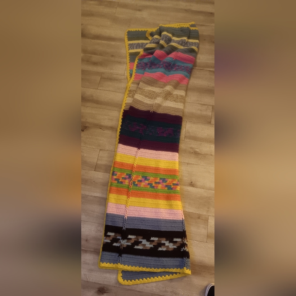 A beautiful multicolor Quilt made by me.